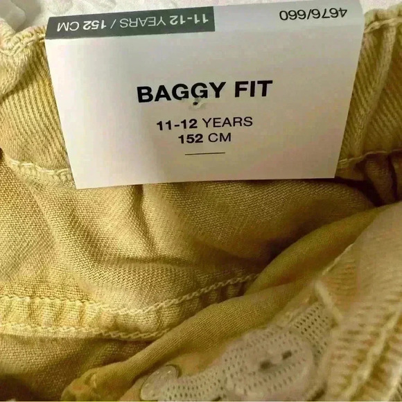 59. Zara New boys Pastel orange flared jeans these are from size 11-12 - Picture 7 of 8